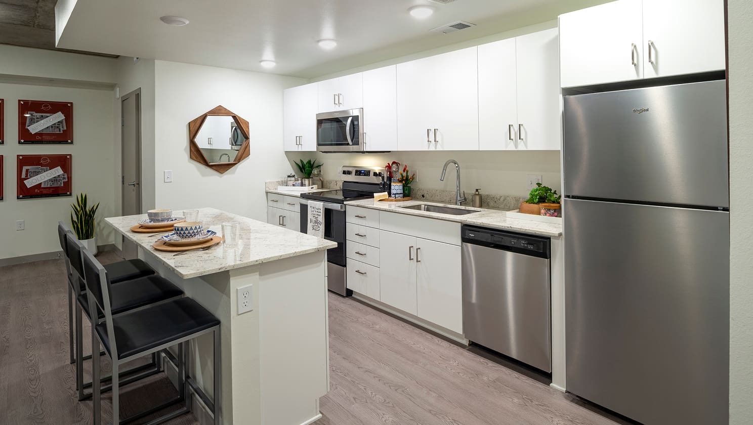 apartment kitchen