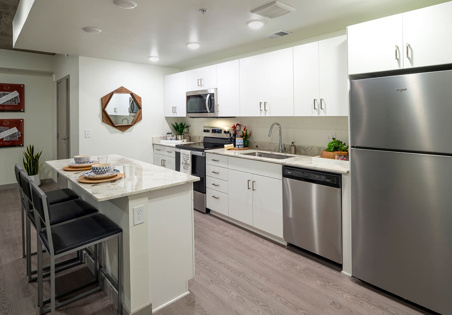 Apartment living space