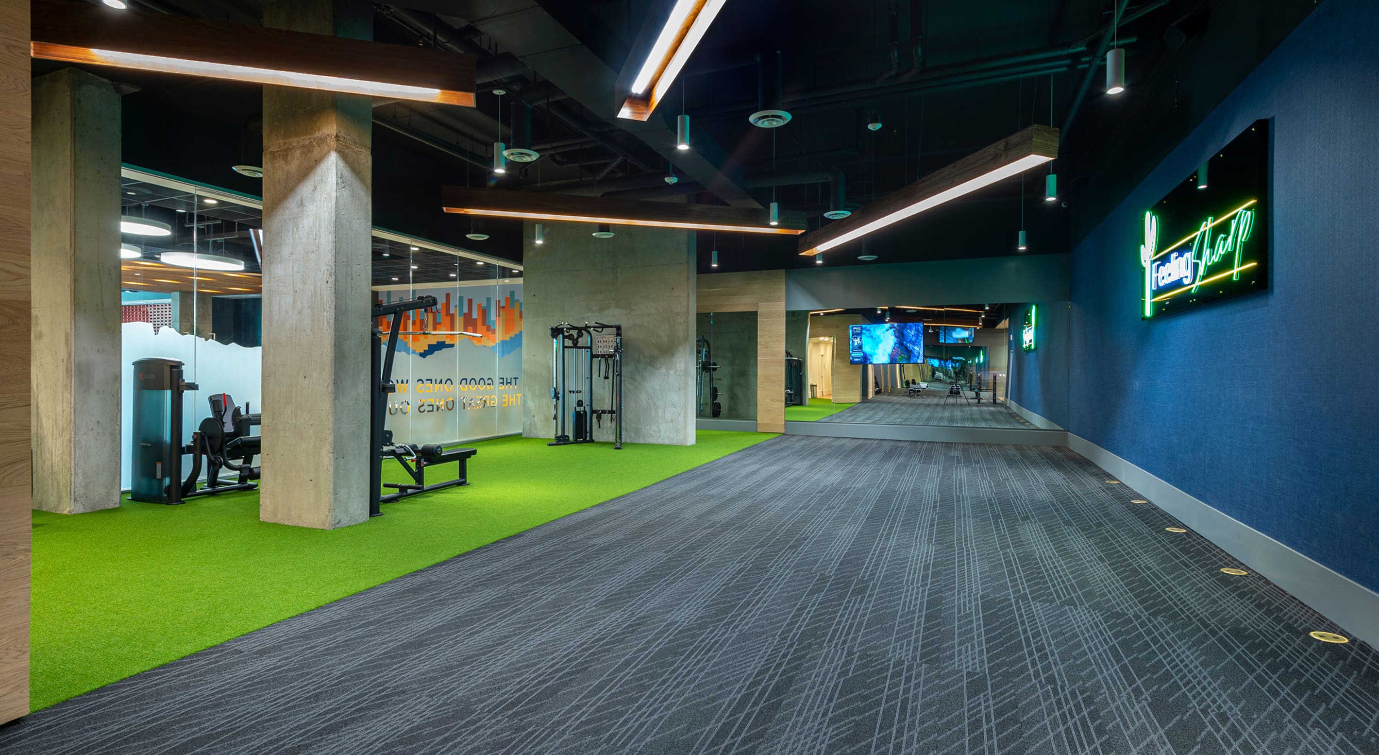 fitness center