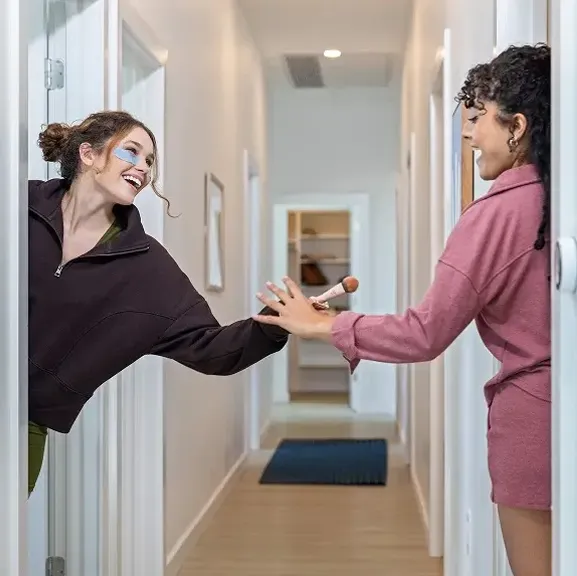 apartment hallway