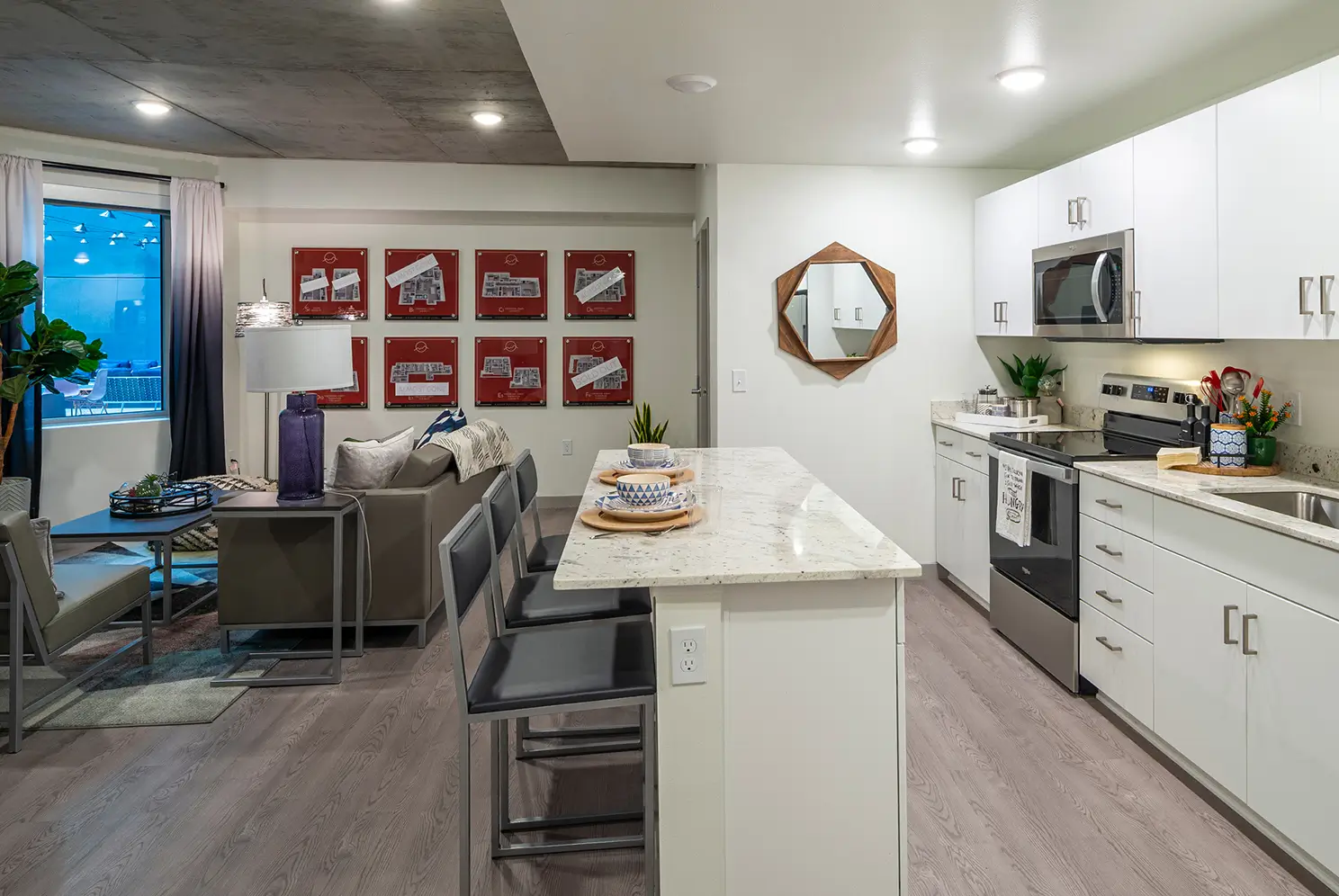 apartment kitchen